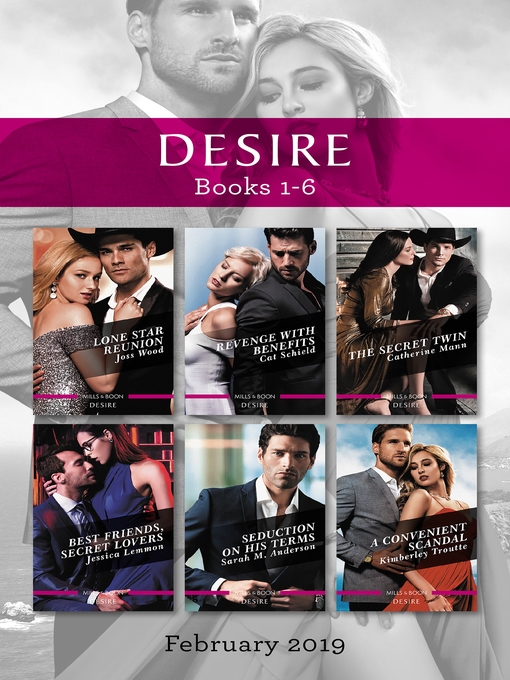 Title details for Lone Star Reunion / Revenge with Benefits / The Secret Twin / Best Friends, Secret Lovers / Seduction on His Terms / A Convenient Scandal by Catherine Mann - Available